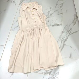 Flowy cream dress